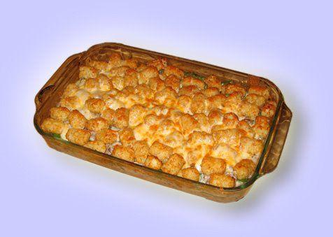 Minnesota: Tater tot hotdish